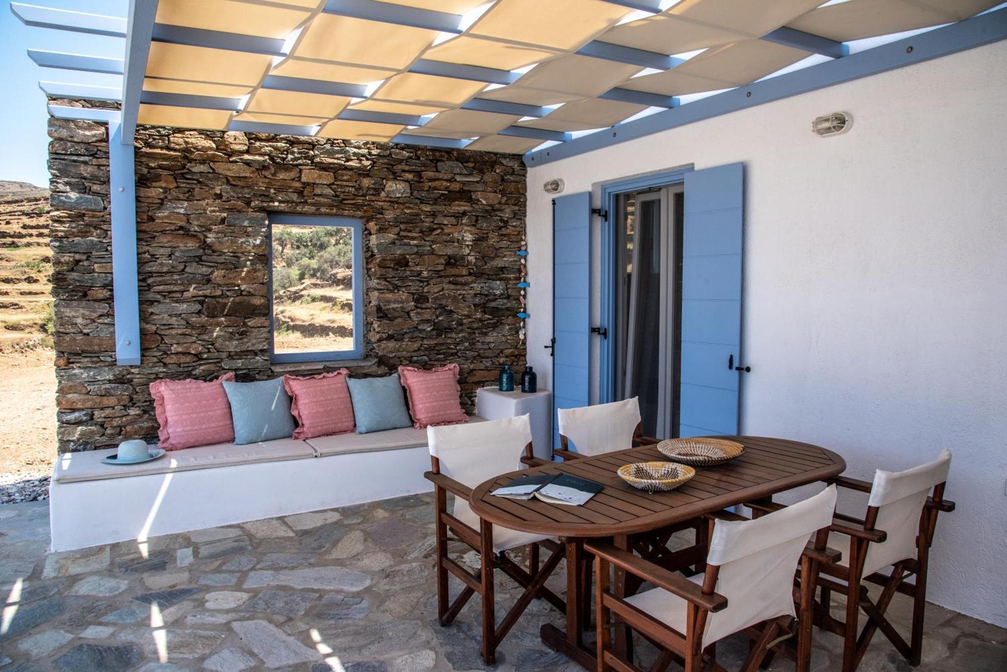 Iliopetra Residence Agios Romanos Eksteriør billede